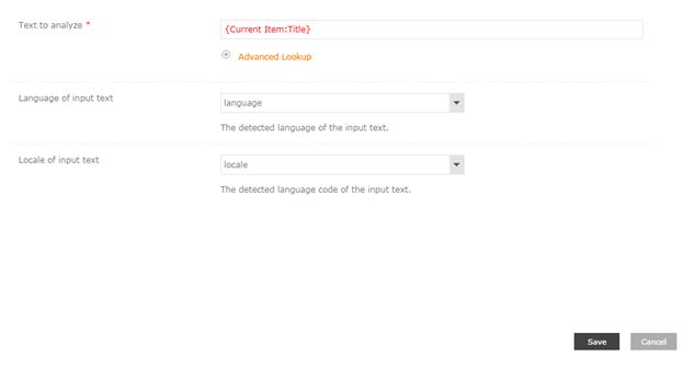 Locale of Input Text